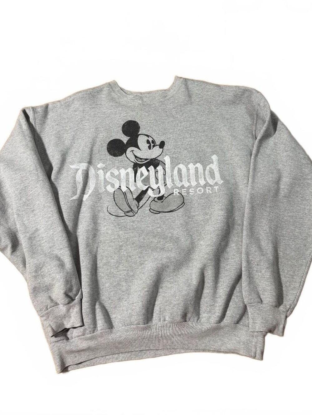 Disneyland Gray Mickey Mouse Sweatshirt Size L